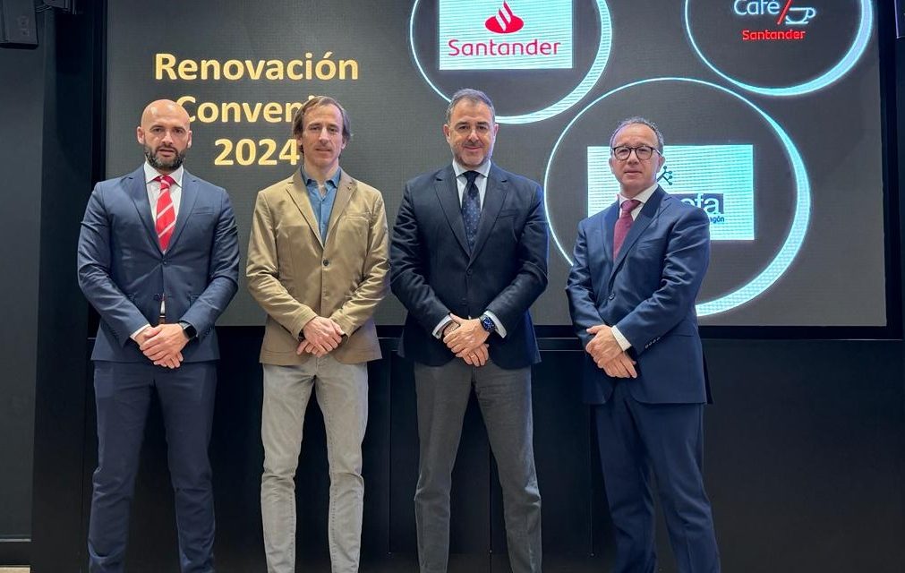 Banco Santander y AEFA renuevan su acuerdo para promover el desarrollo de la empresa familiar en Aragón