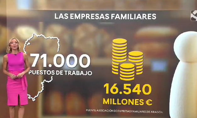 La empresa familiar, en los informativos de Aragón TV